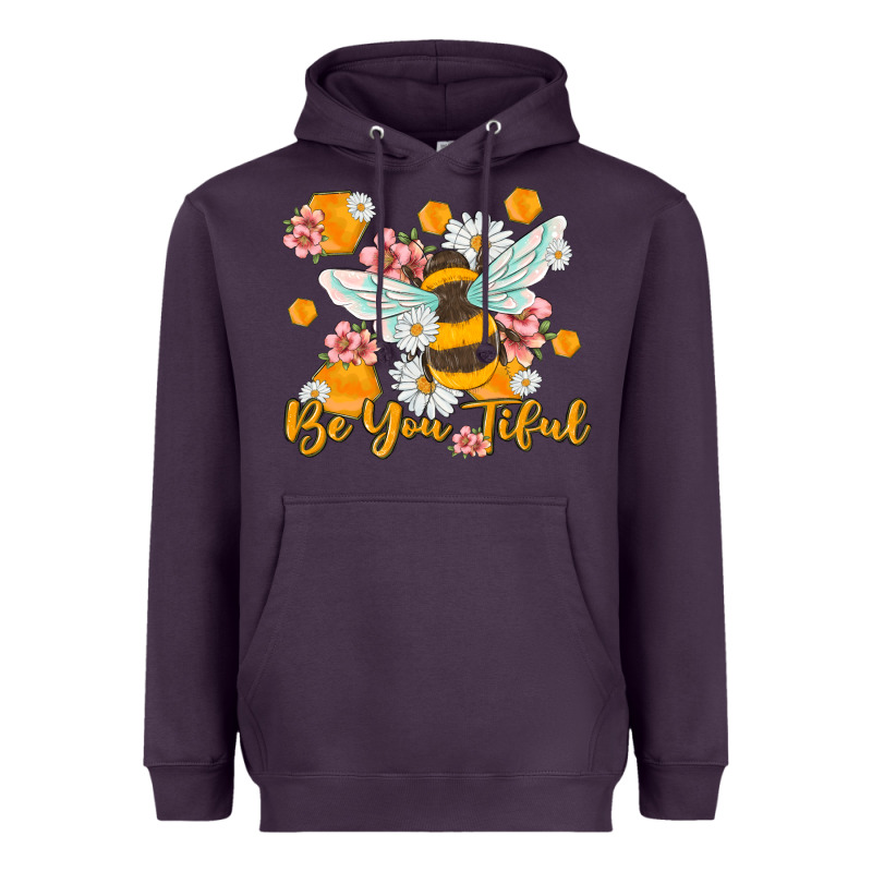 Be You Tiful Heavyweight Hoodie by MaliasSmallBusiness | Teevron