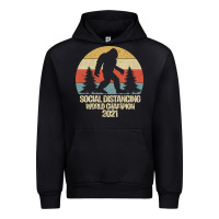 Black Bigfoot Social Distancing World Champion Urban Hoodie - Bettercallsaul