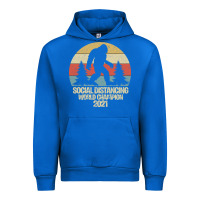 Cobalt Bigfoot Social Distancing World Champion Urban Hoodie - Bettercallsaul