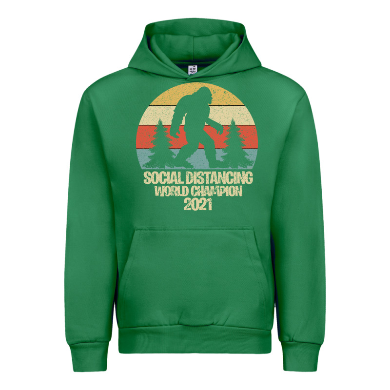 Bigfoot Social Distancing World Champion Urban Hoodie by Bettercallsaul | Teevron