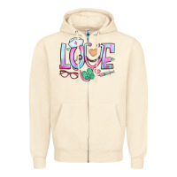 Sandshell love nurse Zipper Hoodie - BundleAndBundleShop