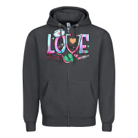 Smoke love nurse Zipper Hoodie - BundleAndBundleShop
