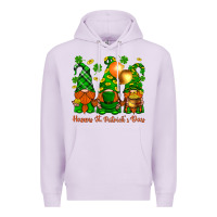 Happy St. Patricks Day With Gnomies Premium Hoodie | Teevron