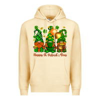 Pina Colada happy st. patricks day with gnomies Premium Hoodie - BundleAndBundleShop