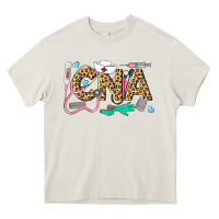 Cream Western Certified Nursing Assistant Heavy Core Tee - LillyAllenDesigns