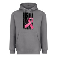 Storm breast cancer ribbon american flag Heavyweight Hoodie - MaliasSmallBusiness