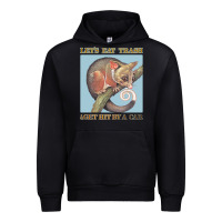 Black Let's Eat Trash & Get Hit By A Car Urban Hoodie - Bettercallsaul