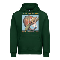 Forest Green Let's Eat Trash & Get Hit By A Car Urban Hoodie - Bettercallsaul