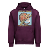 Mauve Wine Let's Eat Trash & Get Hit By A Car Urban Hoodie - Bettercallsaul