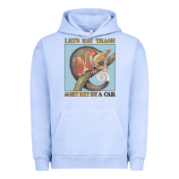 Pigment Grape Ice Let's Eat Trash & Get Hit By A Car Urban Hoodie - Bettercallsaul