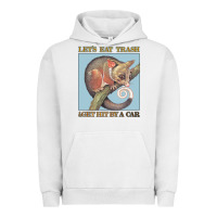 Pigment Lunar Rock Let's Eat Trash & Get Hit By A Car Urban Hoodie - Bettercallsaul