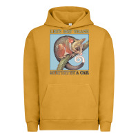 Pigment Peanut Butter Let's Eat Trash & Get Hit By A Car Urban Hoodie - Bettercallsaul