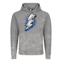 Cloud Rock volleyball lightning bolt Vintage Hoodie - Zillion Design Studio