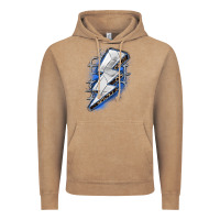 Vintage Coffee volleyball lightning bolt Vintage Hoodie - Zillion Design Studio