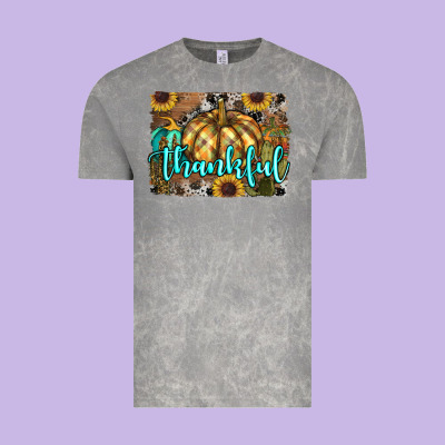 Thankful Pumpkin Vintage Tee Designed By Ranaportraitstore