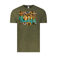 Vintage Olive thankful pumpkin Vintage Tee - RanaPortraitStore