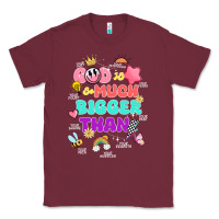 Burgundy god is bigger design Classic Tee - JahusDesignShop