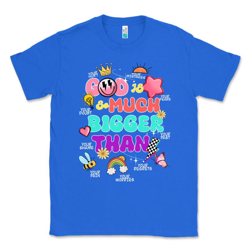 God Is Bigger Design Classic Tee by JahusDesignShop | Teevron