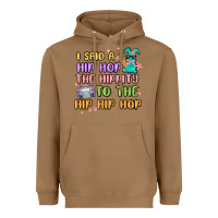 Toasted Coconut i said a hip hop Heavyweight Hoodie - MaliasSmallBusiness