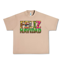 Burro feliz navidad with pattern Urban Heavy Tee - texasbilliewilder