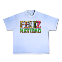Grape Ice feliz navidad with pattern Urban Heavy Tee - texasbilliewilder