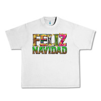 Lunar Rock feliz navidad with pattern Urban Heavy Tee - texasbilliewilder