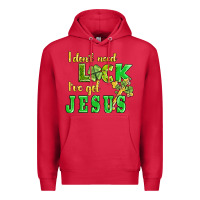 Cardinal i dont need luck i have got jesus Premium Hoodie - AdoDesignShop