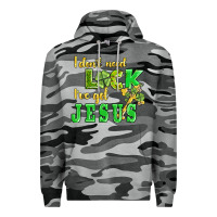 Slate Camo i dont need luck i have got jesus Premium Hoodie - AdoDesignShop