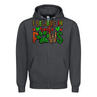 Smoke i believe in santa paws christmas Zipper Hoodie - Jasminsmagicworld