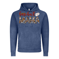 Vintage Denim baseball mama Vintage Hoodie - texasbilliewilder