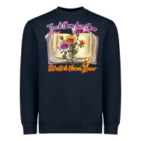 Navy watch them grow Heavyweight Sweatshirt - texasbilliewilder