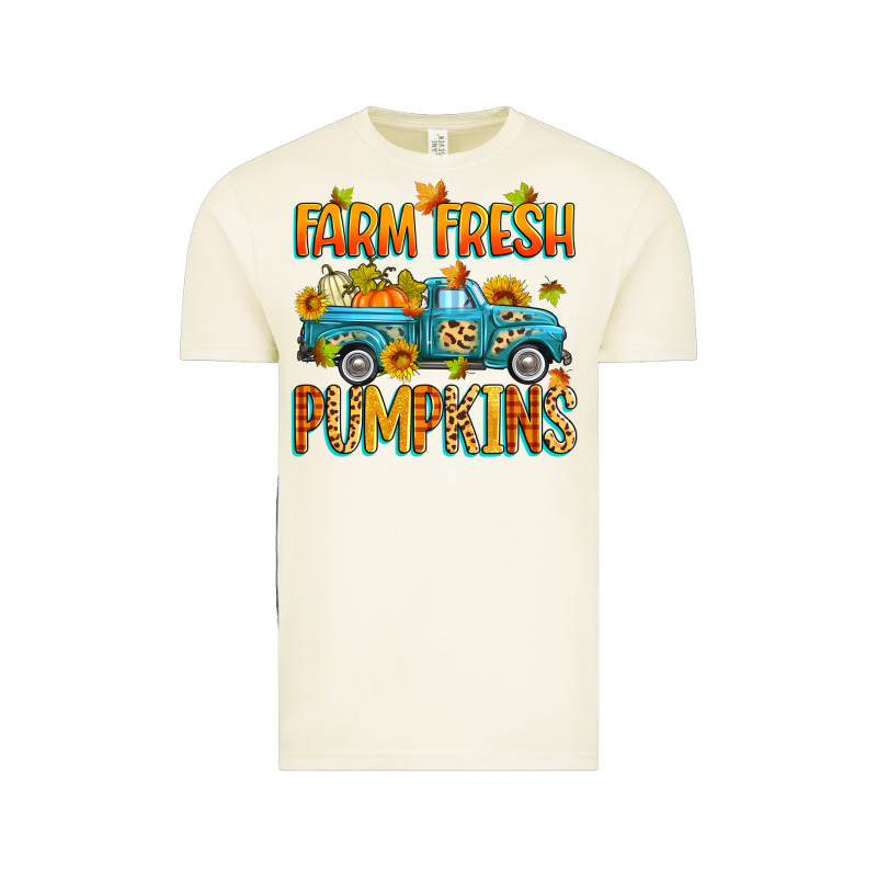 Farm Fresh Pumpkins Vintage Tee by Zillion Design Studio | Teevron