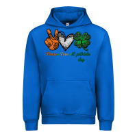 Cobalt peace love st patrick's day Urban Hoodie - Bettercallsaul