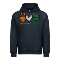 Navy peace love st patrick's day Urban Hoodie - Bettercallsaul