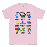 Bubblegum Pink god says i am autism Classic Tee - JahusDesignShop