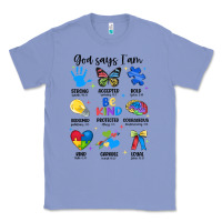 Colony Blue god says i am autism Classic Tee - JahusDesignShop