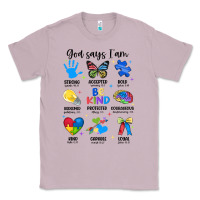 Lilac god says i am autism Classic Tee - JahusDesignShop