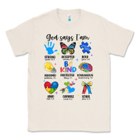 Natural god says i am autism Classic Tee - JahusDesignShop
