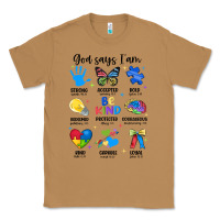Toasted Coconut god says i am autism Classic Tee - JahusDesignShop