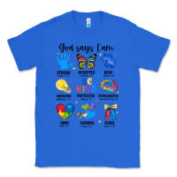 True Royal god says i am autism Classic Tee - JahusDesignShop