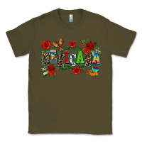 Army Green mexicana Classic Tee - AdoDesignShop