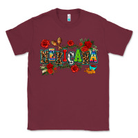 Burgundy mexicana Classic Tee - AdoDesignShop