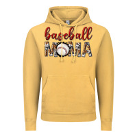 Baseball Mama With Leopard Vintage Hoodie | Teevron