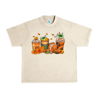 Sandshell pumpkins coffee cups Urban Heavy Tee - Zillion Design Studio