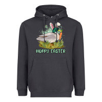 Smoke hoppy easter duck hunting Heavyweight Hoodie - MaliasSmallBusiness