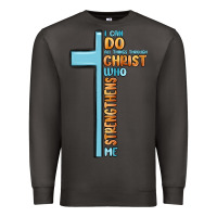 Smoke i can do all things through christ who strengthens Premium Sweatshirt - MaliasSmallBusiness