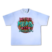Grape Ice weird moms build character Urban Heavy Tee - Zillion Design Studio