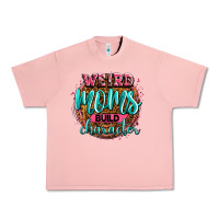 Salmon weird moms build character Urban Heavy Tee - Zillion Design Studio