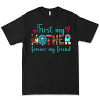 Black first my mother forever my friend Premium Tee - Artiststas