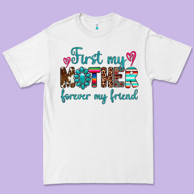 First My Mother Forever My Friend Premium Tee Designed By Artiststas